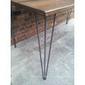 Manufacturer Supply Modern Metal Industrial Diy Coffee Table Hairpin Legs
